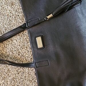 Simple new Nine West black vegan tote